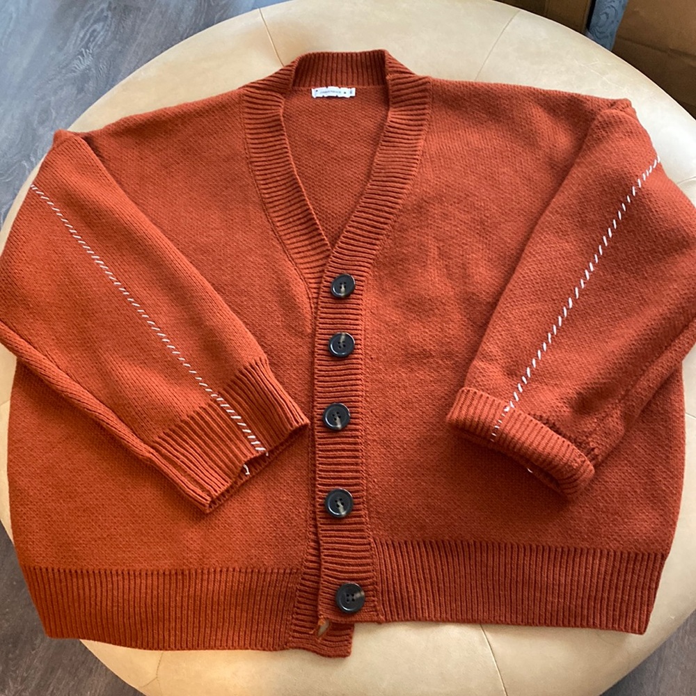 Oversized cardigan - Picture 2 of 5
